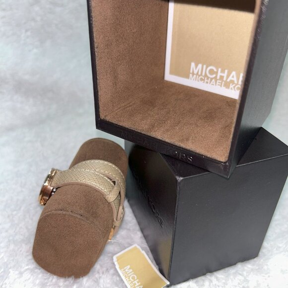 Brand New Michael Kors Khaki Mini Madison Ladies Watch - Brand New, Never worn. main image 7